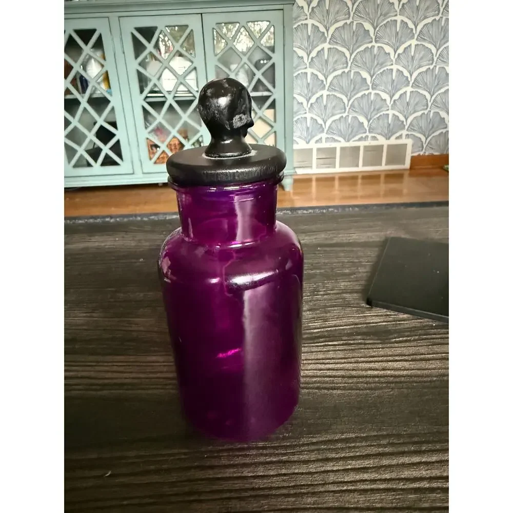 6/$25 Bats Blood Est. 1876 Halloween Purple Jar